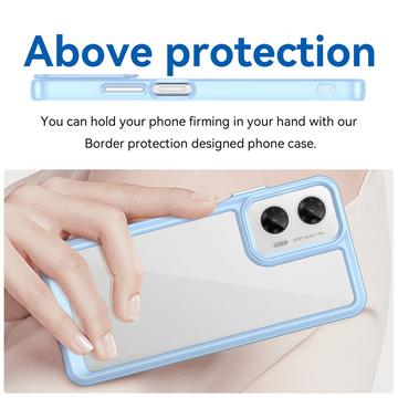Motorola Moto G35 Anti-Shock Hybrid Cover - Blå