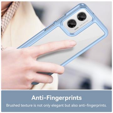 Motorola Moto G35 Anti-Shock Hybrid Cover - Blå