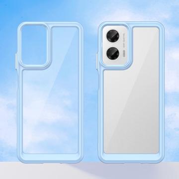Motorola Moto G35 Anti-Shock Hybrid Cover - Blå