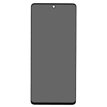 Motorola Moto G35 Privacy Full Cover Skærmbeskyttelse Hærdet Glas - Sort Kant