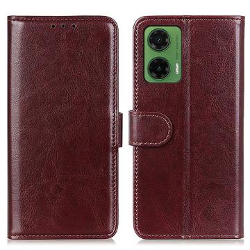 Motorola Moto G35 Pung med Magnetisk Lukning - brun