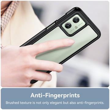Motorola Moto G54 Anti-Shock Hybrid Cover - Sort