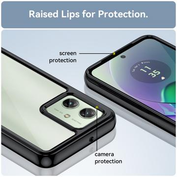 Motorola Moto G54 Anti-Shock Hybrid Cover - Sort
