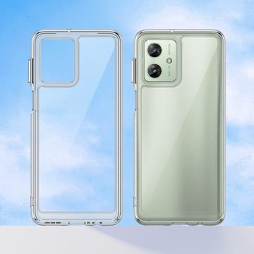Motorola Moto G54 Anti-Shock Hybrid Cover - Gennemsigtig