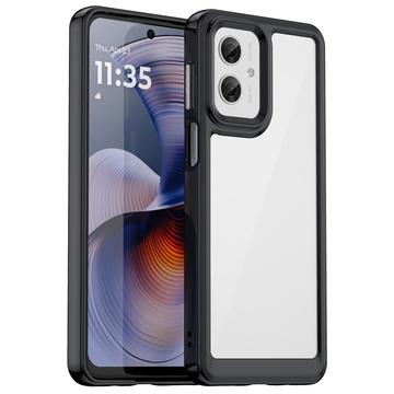 Motorola Moto G55 Anti-Shock Hybrid Cover - Sort