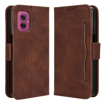 Motorola Moto G55 Kortholder Pung Etui - Brun