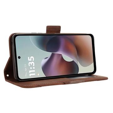 Motorola Moto G56 Kortholder Pung Etui - Brun
