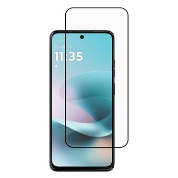 Motorola Moto G67 Power Skærmbeskyttelse Hærdet Glas - Full Fit - 9H - Sort kant