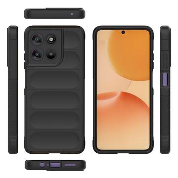 Motorola Moto G67 Power Rugged TPU Cover - Sort