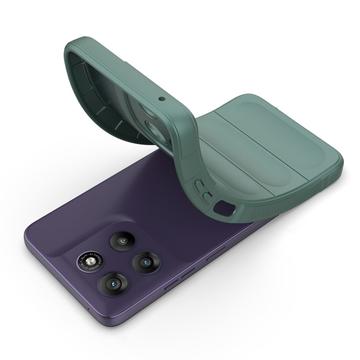 Motorola Moto G67 Power Rugged TPU Cover - Grøn