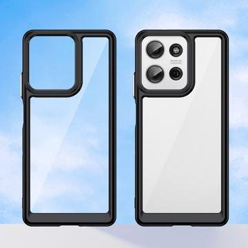 Motorola Moto G75 Anti-Shock Hybrid Cover - Sort