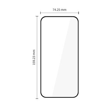 Motorola Moto G77/G67 Tech-Protect Glass Fit+ Skærmbeskyttelse Hærdet Glas - 2 stk. - Sort