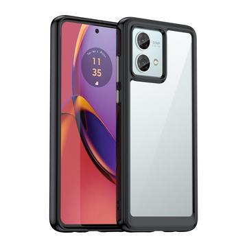 Motorola Moto G84 Anti-Shock Hybrid Cover - Sort