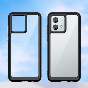 Motorola Moto G84 Anti-Shock Hybrid Cover - Sort