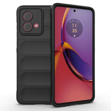 Motorola Moto G84 Rugged Series TPU Cover - Sort
