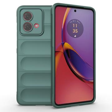 Motorola Moto G84 Rugged Series TPU Cover - Grøn