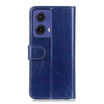 Motorola Moto G85/S50 Neo Pung Taske med Magnetisk Lukning - Blå