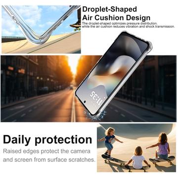 Motorola Moto G86 Imak Faldsikkert TPU Cover - Gennemsigtig