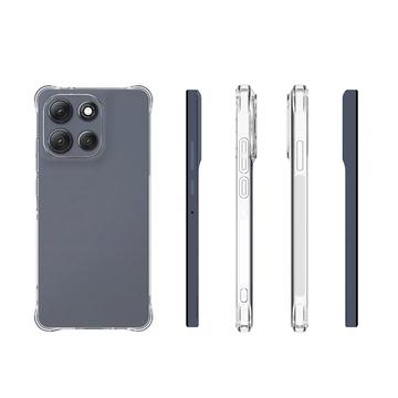 Motorola Moto G86 Power Stødtæt TPU Cover - Gennemsigtig