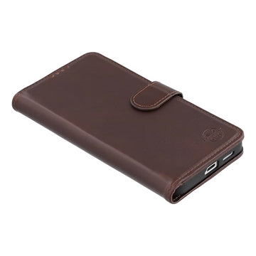 Samsung Galaxy S26+ MyTPhone CardMate MagSafe Læder Pung Cover med Kortholder, Stativ, 2x Skærmbeskyttelse - mørkebrun