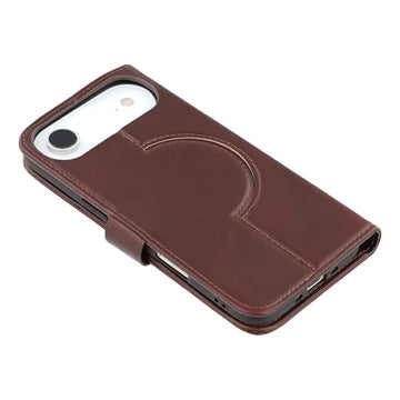 iPhone Air MyTPhone CardMate MagSafe Læder Pung Cover med Kortholder, Stativ, 2x Skærmbeskyttelse - mørkebrun