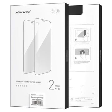 Nillkin 3D Curved Samsung Galaxy S22+ 5G/S23+ 5G Skærmbeskytter - 2 Stk.