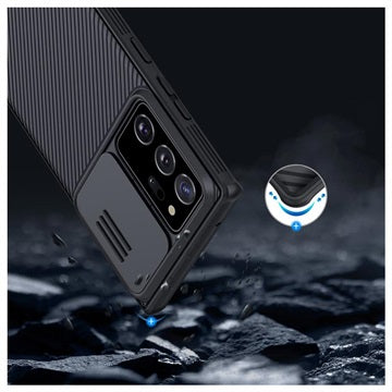 Nillkin CamShield Samsung Galaxy Note20 Ultra Cover - Sort