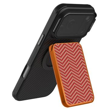 Nillkin FiberMate Aramid MagSafe-kortholder med RFID - orange