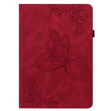 Nokia T21 Butterfly Series Folio-etui - Rød