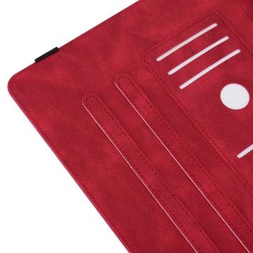 Nokia T21 Butterfly Series Folio-etui - Rød