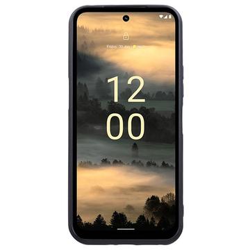 Nokia XR21 Anti-Fingeraftryk Mat TPU Cover - Sort
