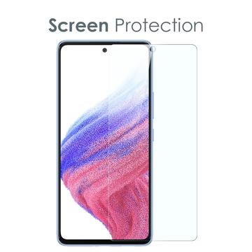 Samsung Galaxy A53 5G Northjo 2-i-1 Beskyttelsessæt - Klar