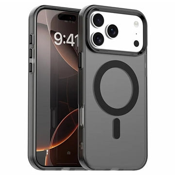 iPhone 17 Pro Max Okkes MagSafe Hybrid Cover - Sort