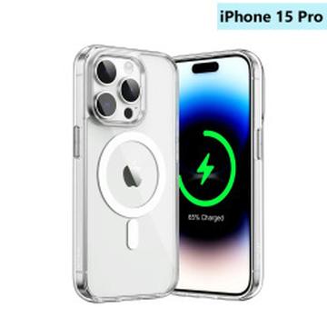 iPhone 15 Pro Okkes MagSafe Hybrid Cover - Klar