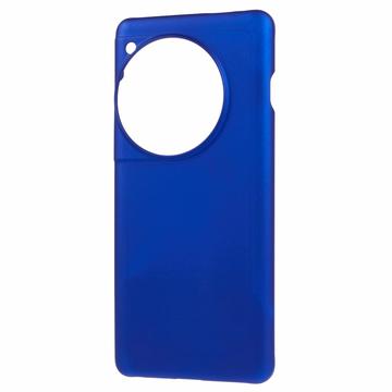OnePlus 12 Gummibelagt Plastik Cover - Blå