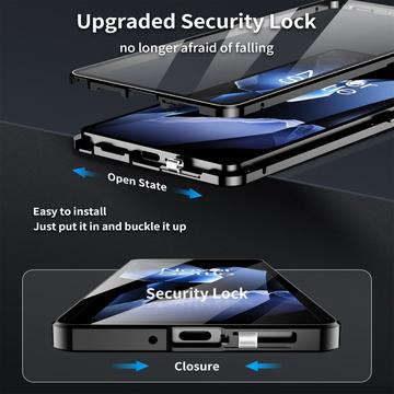 OnePlus 13 Magnetisk Cover med Hærdet Glas - Sølv