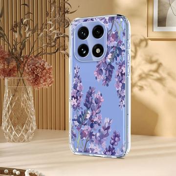 OnePlus 15 TPU-cover med blomstermønster - Blåregn