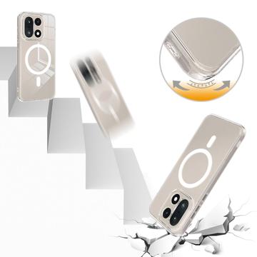 OnePlus 15 Hybrid Cover - MagSafe Kompatibel - Gennemsigtig