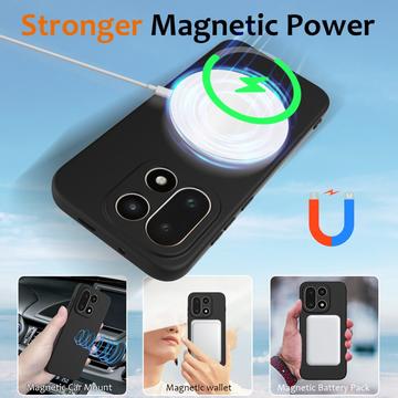 OnePlus 15 Liquid Silikone Cover - MagSafe Kompatibel - Sort