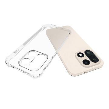 OnePlus 15 Stødsikkert Silikone Cover - Gennemsigtig