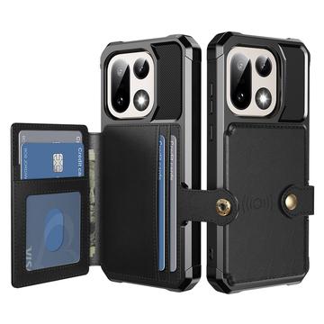 OnePlus 15 TPU Cover med Kortholder - Sort