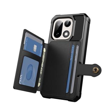 OnePlus 15 TPU Cover med Kortholder - Sort