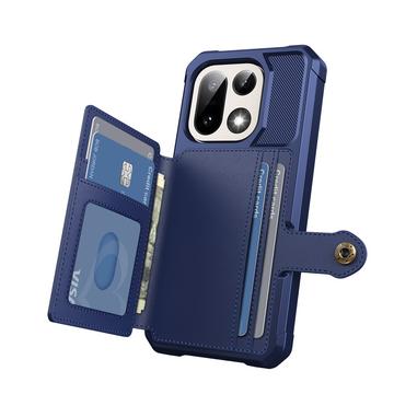 OnePlus 15 TPU Cover med Kortholder - Blå