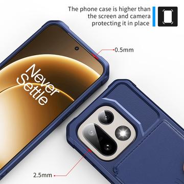 OnePlus 15 TPU Cover med Kortholder - Blå