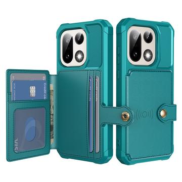 OnePlus 15 TPU Cover med Kortholder - Turkis