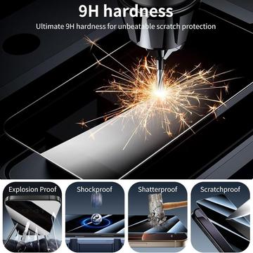 OnePlus 15T Privacy Full Cover Skærmbeskytter Hærdet Glas - Sort Kant
