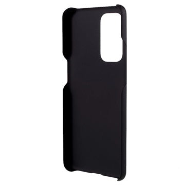 OnePlus 9 Gummibelagt Plastik Cover - Sort