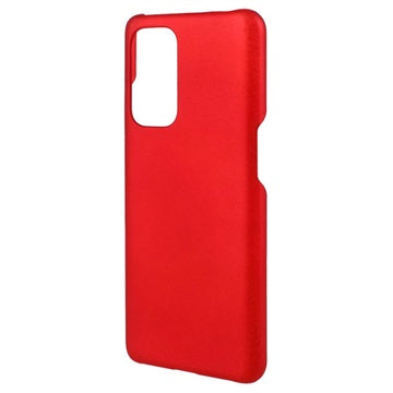 OnePlus 9 Gummibelagt Plastik Cover - Rød