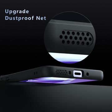OnePlus Ace 5/5 Pro/13R Mat Frostet Hybrid Cover - Black