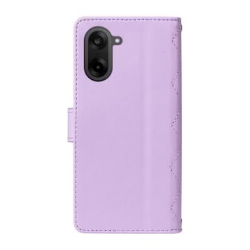 OnePlus Ace 5 Racing/Nord CE5 Luksus Vatteret Pung - Lilla